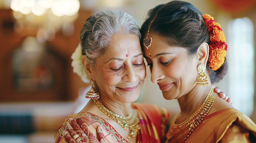 The love of the mother-in-law and the understanding of the daughter-in-law are the mantras to make the home a heaven.