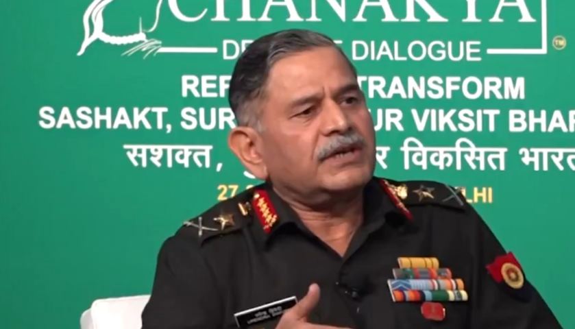 Army Chief addressed the curtain raiser programme of Chanakya Defence Dialogue, saying that those promoting terrorism will be given a befitting reply