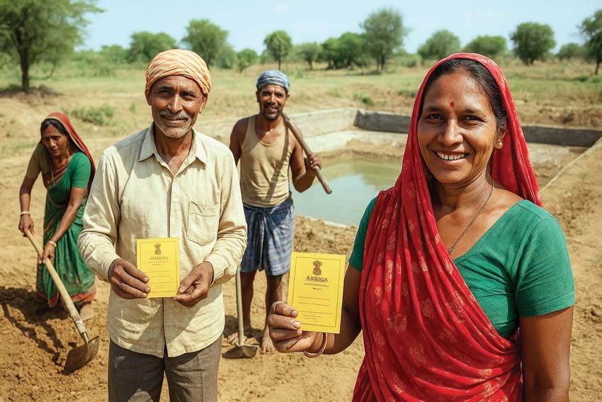 Yes, Ram ji guarantees the work