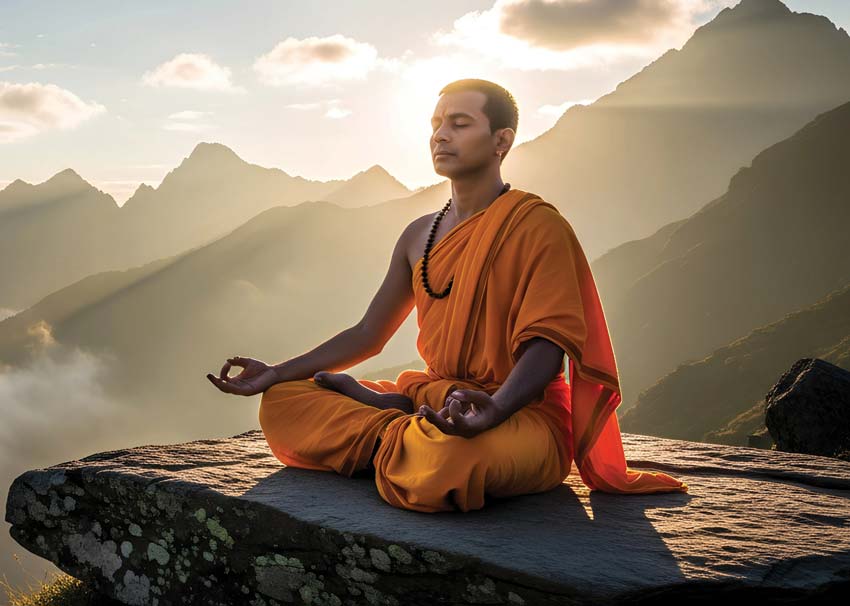 A life free from illusion is the path to achieving peace.