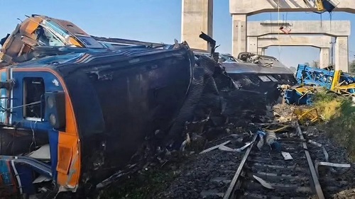 Tragedy on the Tracks: Crane Collapse on Thai High-Speed Rail Project Kills 22, Derails Train