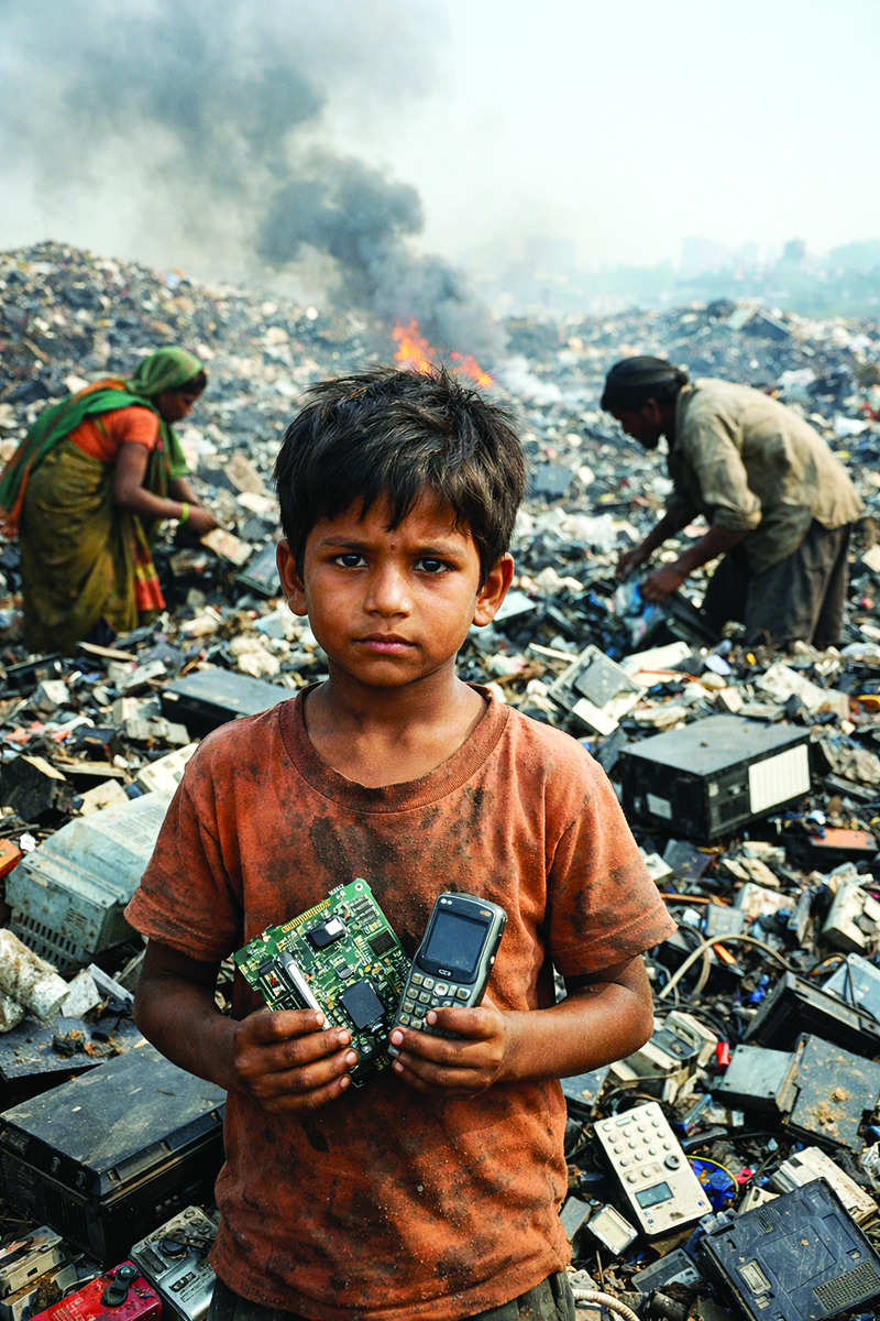 The Silent Tsunami India’s Escalating E-waste Crisis