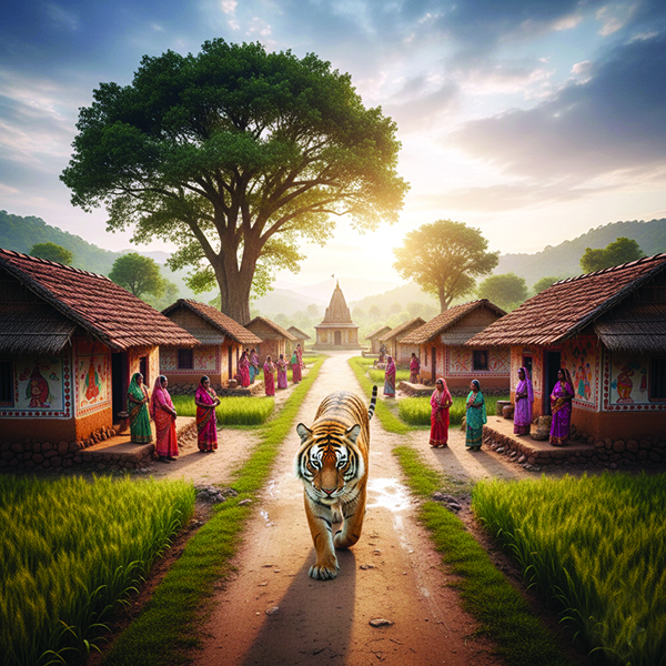 Tigers and elephants invading populations: causes and prevention