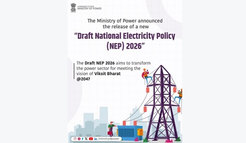 Power Ministry Unveils Draft National Electricity Policy 2026, Charts Path for ‘Viksit Bharat’