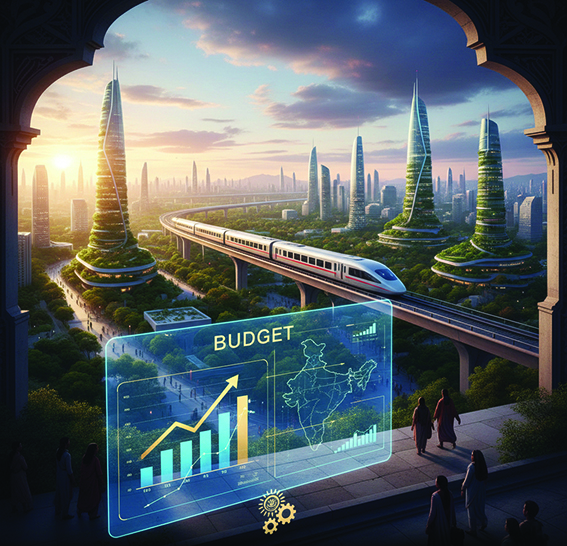 Budget with the concept of developed India