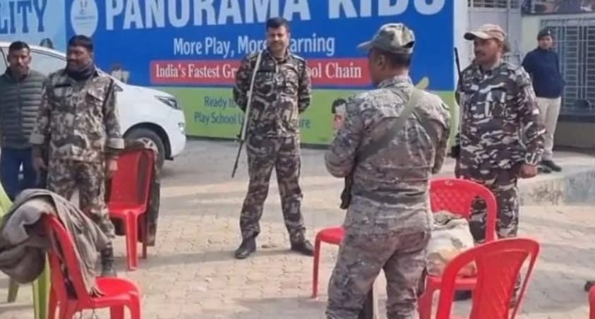 ED raids premises of Sanjeev Mishra, a real estate businessman and VIP party leader, in Supaul, Bihar