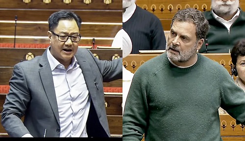Privilege notice to be filed against Rahul Gandhi for baseless claims, says Kiren Rijiju