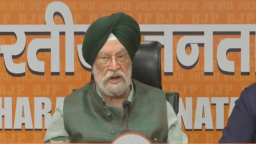  Hardeep Puri rebuts Rahul Gandhi’s claim, says interactions with Epstein followed standard IPI delegation procedures  