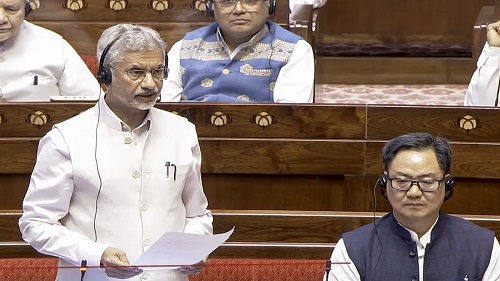 Jaishankar Briefs Rajya Sabha on West Asia Crisis, Evacuations and India’s Strategic Concerns