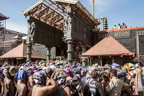 Kerala's LDF Government Reverses Stand on Sabarimala Entry, Backs Traditional Ban on Women Below 50