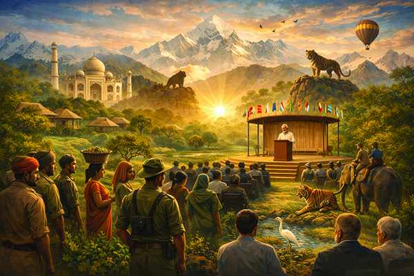 The Roar of  Leadership : India’s Global Big Cat  Summit and the New Paradigm of Conservation