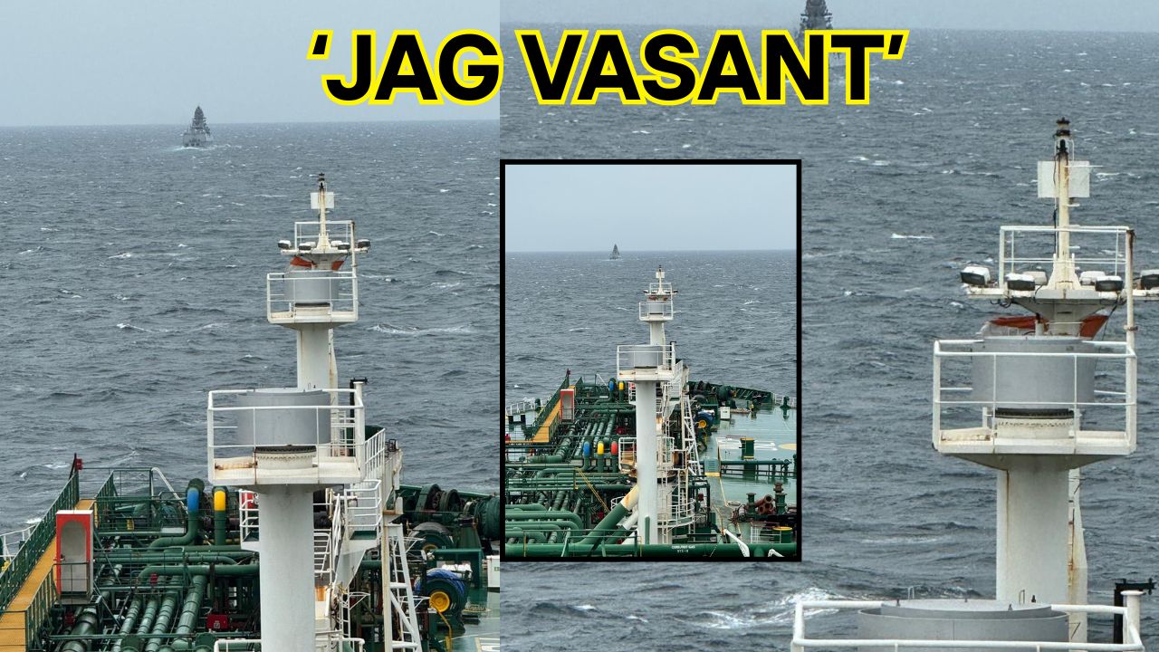 'Jag Vasant' carrying 16 thousand metric tonnes of LPG reached India from Hormuz.