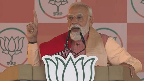 Modi Highlights Decade of Growth in Assam, Exudes Confidence in BJP’s Hat-Trick Bid