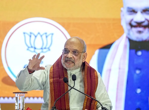 Amit Shah Calls for ‘Fearless Voting’ in Kolkata, Targets TMC in Bhabanipur Push