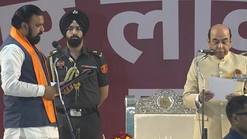 Samrat Choudhary Sworn in as Bihar’s First BJP Chief Minister, Marking End of Nitish Kumar Era