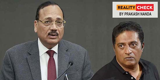 Will Chief Justice Surya Kant treat actor Prakash Raj the same way he treated Nupur Sharma?