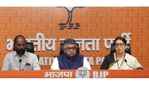 Women’s Reservation Row Intensifies: BJP Hits Back at Congress Over ‘Delimitation Misleading’ Claims