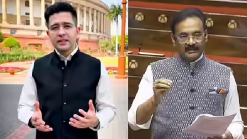   In a major setback to Kejriwal, Raghav Chadha, Ashok Mittal and Sandeep Pathak resign from AAP and join the BJP