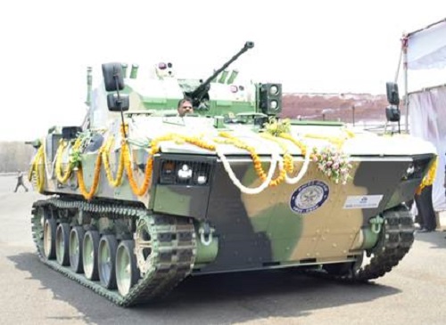 DRDO unveils Advanced Armoured Platforms (Tracked & Wheeled)