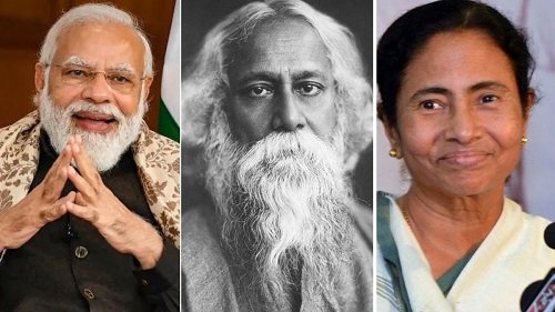 BJP Scripts History in Bengal, Oath Ceremony on Tagore’s Birth Anniversary