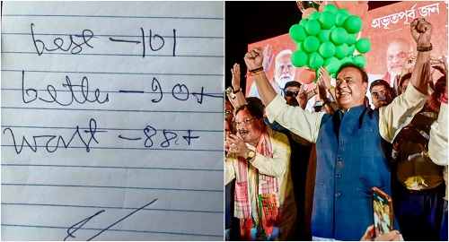 As NDA achieves historic triumph in Assam, Himanta Biswa Sarma’s earlier prediction stands confirmed  