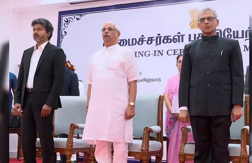 Tamil Anthem Row Puts Vijay Government Under Pressure in First Week of Power