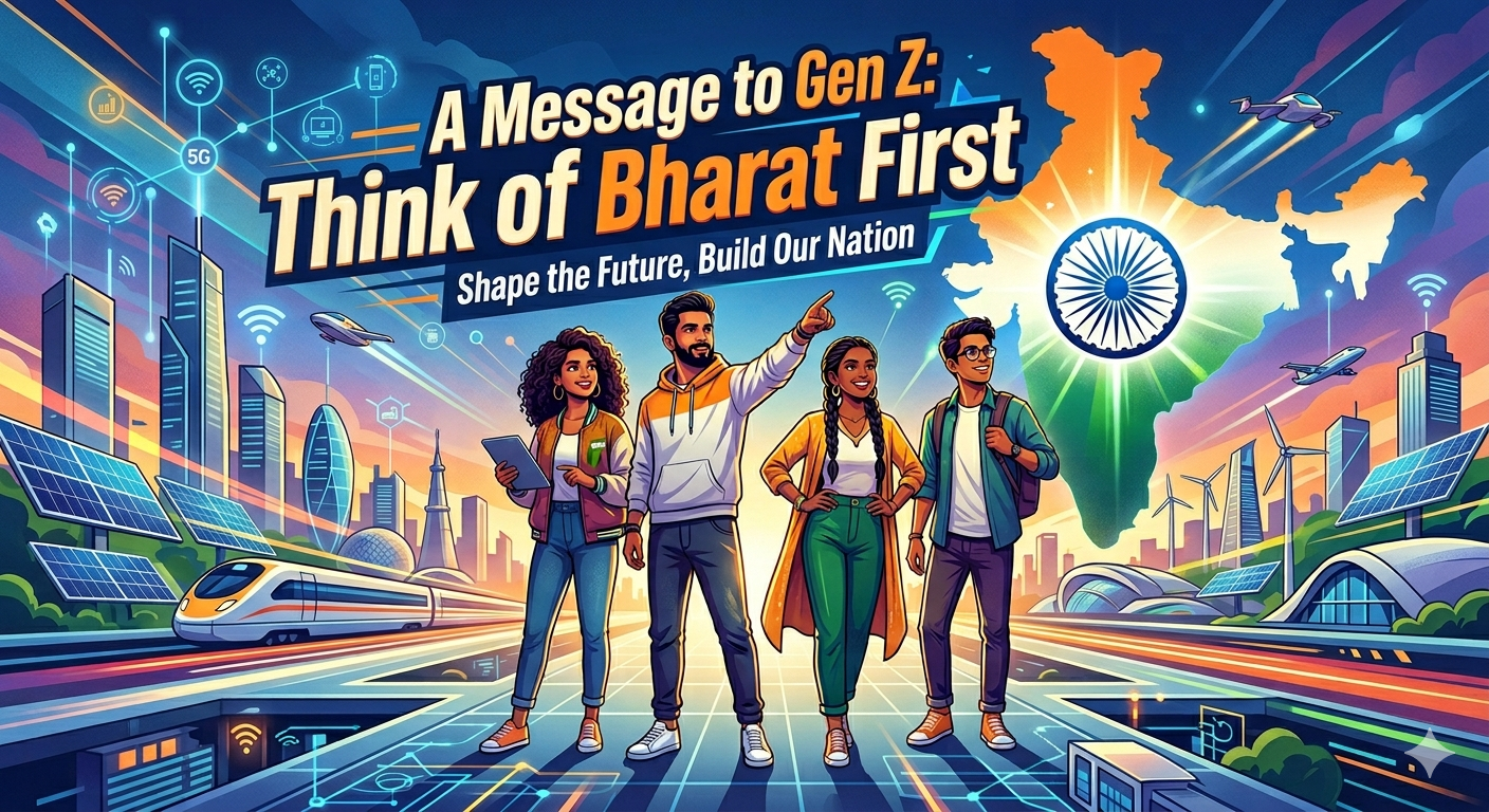A message to Gen Z,  should think of Bharat first- Sunil Mohanty