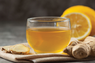 Medicinal benefits of turmeric and dry ginger water