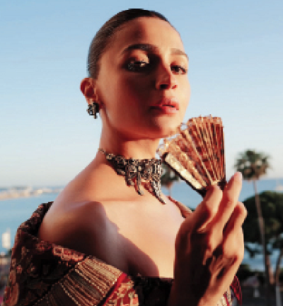 Alia's different looks at Cannes