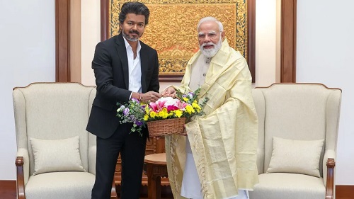 Vijay Meets PM Modi in First Major Delhi Outreach After Becoming Tamil Nadu Chief Minister