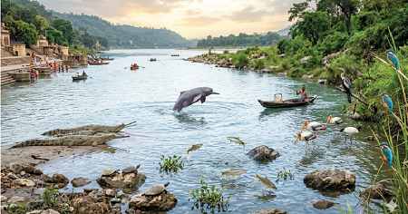 The real guardians of the Ganga are living indicators of the river's health.