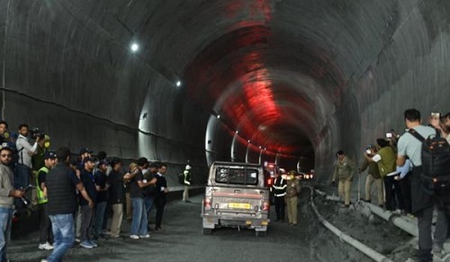 Zoji La Tunnel Breakthrough Marks Historic Step Towards All-Weather Kashmir-Ladakh Connectivity