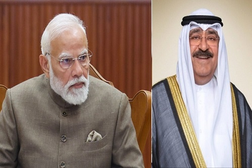 PM Modi, Kuwait Amir Discuss West Asia Security Situation, Call for Peace and Stability