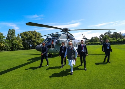 PM Modi Arrives in Evian for G7 Summit, Set to Hold Key Bilateral Meetings with Global Leaders