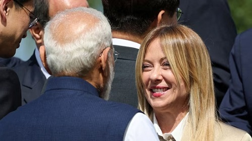 ‘Melody’ Moment Returns: Modi and Meloni Share Light-Hearted Exchange at G7 Summit