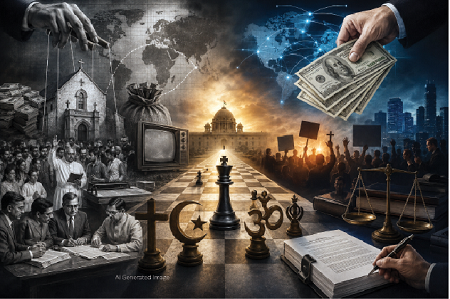 Foreign Funding, Faith & Power : The Untold Story from 1979 to FCRA amendment now