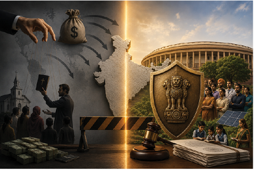 From Regulation to Strategic Sovereignty : Why India’s New FCRA Rules Draw the Line on Foreign Funding and Proselytisation