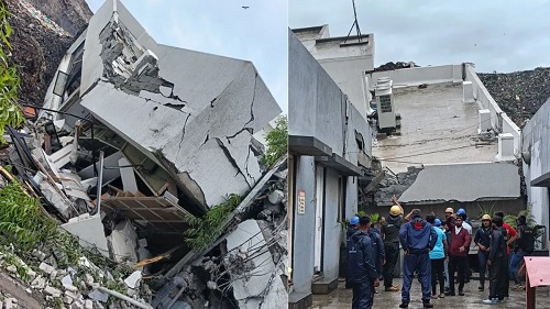  Heavy Rain Triggers Building Collapse in Pune's Pimpri-Chinchwad; 15 Feared Trapped