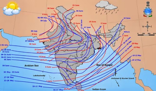 Southwest Monsoon Covers Entire India; IMD Issues Orange Alert for Delhi-NCR