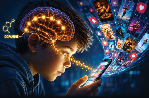 Excessive Use of Social Media: A Cause for the Destruction of Human Intelligence