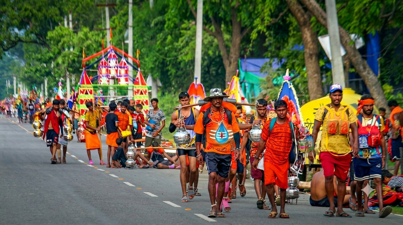 Kanwar Yatra: A pilgrimage of faith, a grand festival of youth consciousness, and a vibrant expression of Sanatan culture.