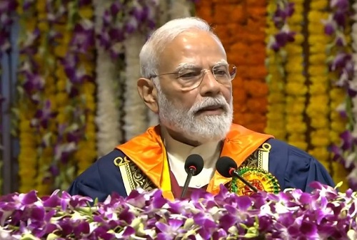 PM Modi Urges IIT Delhi Graduates to Put National Interest at Centre of Their Decisions