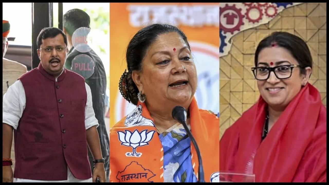 Nitin Nabin's new team announced; Vasundhara Raje and Smriti Irani entrusted with major responsibilities—read the full story.