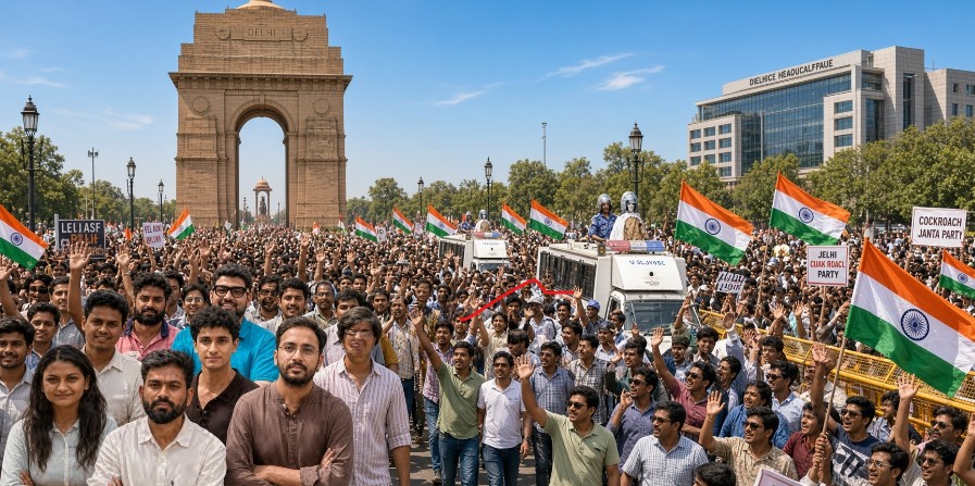 Cockroach Janata Party cancels September 5 protest march; informs Supreme Court.