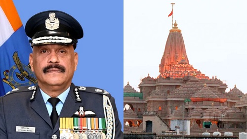 Retired Air Marshal Jeetendra Mishra Appointed First CEO of Ram Temple Trust in Ayodhya