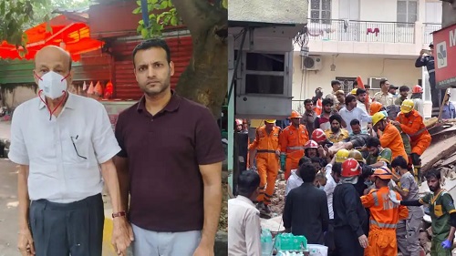 Satya Niketan Building Collapse: Owner Nabbed in Bhiwadi