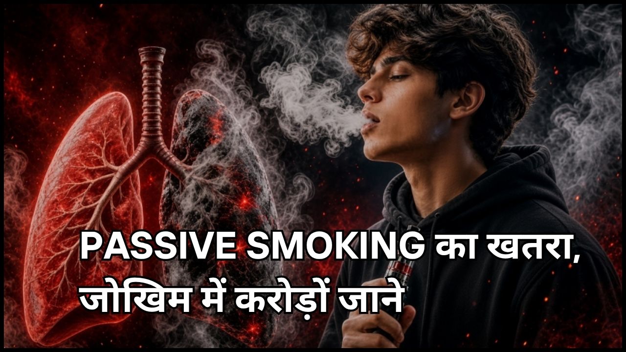 The danger of passive smoking: millions of lives at risk.