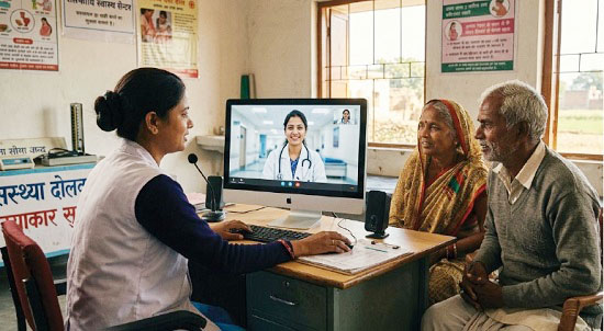 e-Sanjeevani: Bringing the doctor to every home
