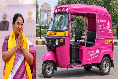  Pink Wheels, New Opportunities:  1,300 Pink E-Autos to Empower Women, Transgender Persons by Delhi Govt