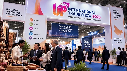 600 Global Buyers, 2,400 Exhibitors: UP Emerges as New Manufacturing Hub, Yogi Adityanath Says at UP International Trade Show